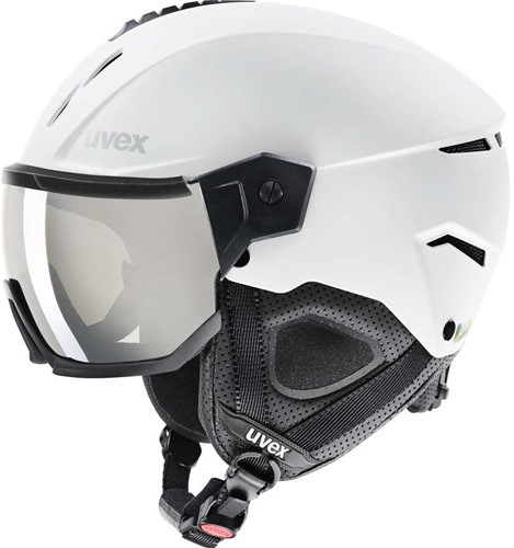 Uvex Instinct Visor - White/Black Matt - 59-61 cm