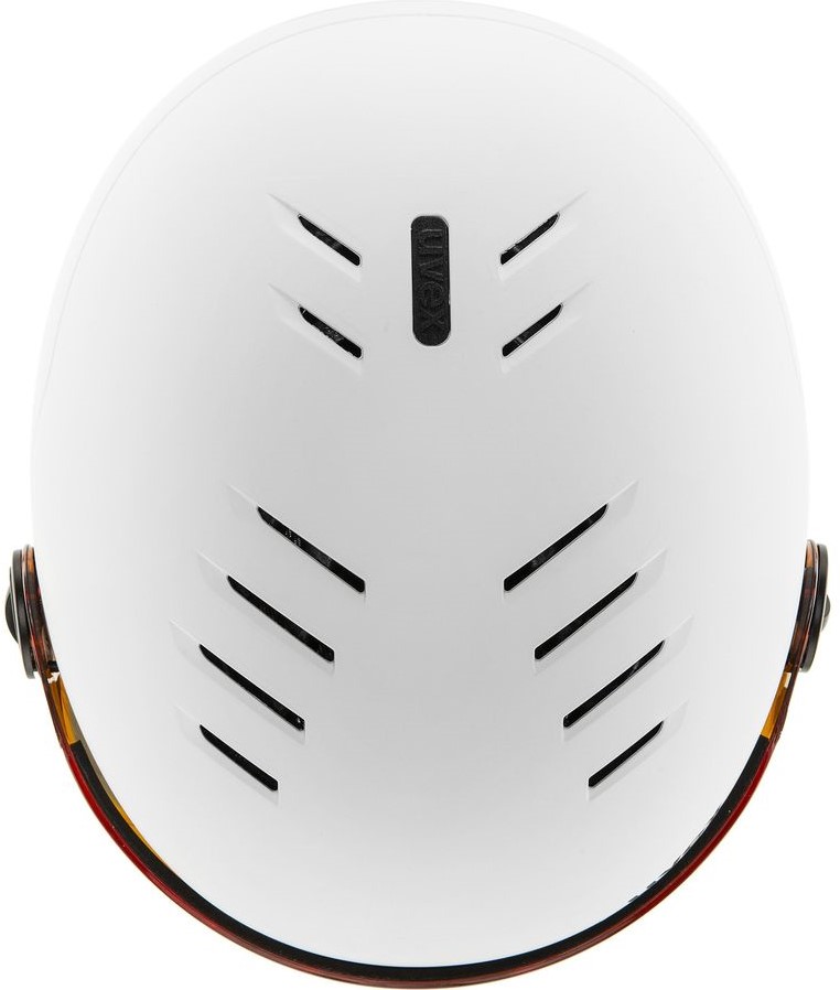 Uvex Rocket Jr. Visor - White/Black Mat - 51-55 cm Your specialist