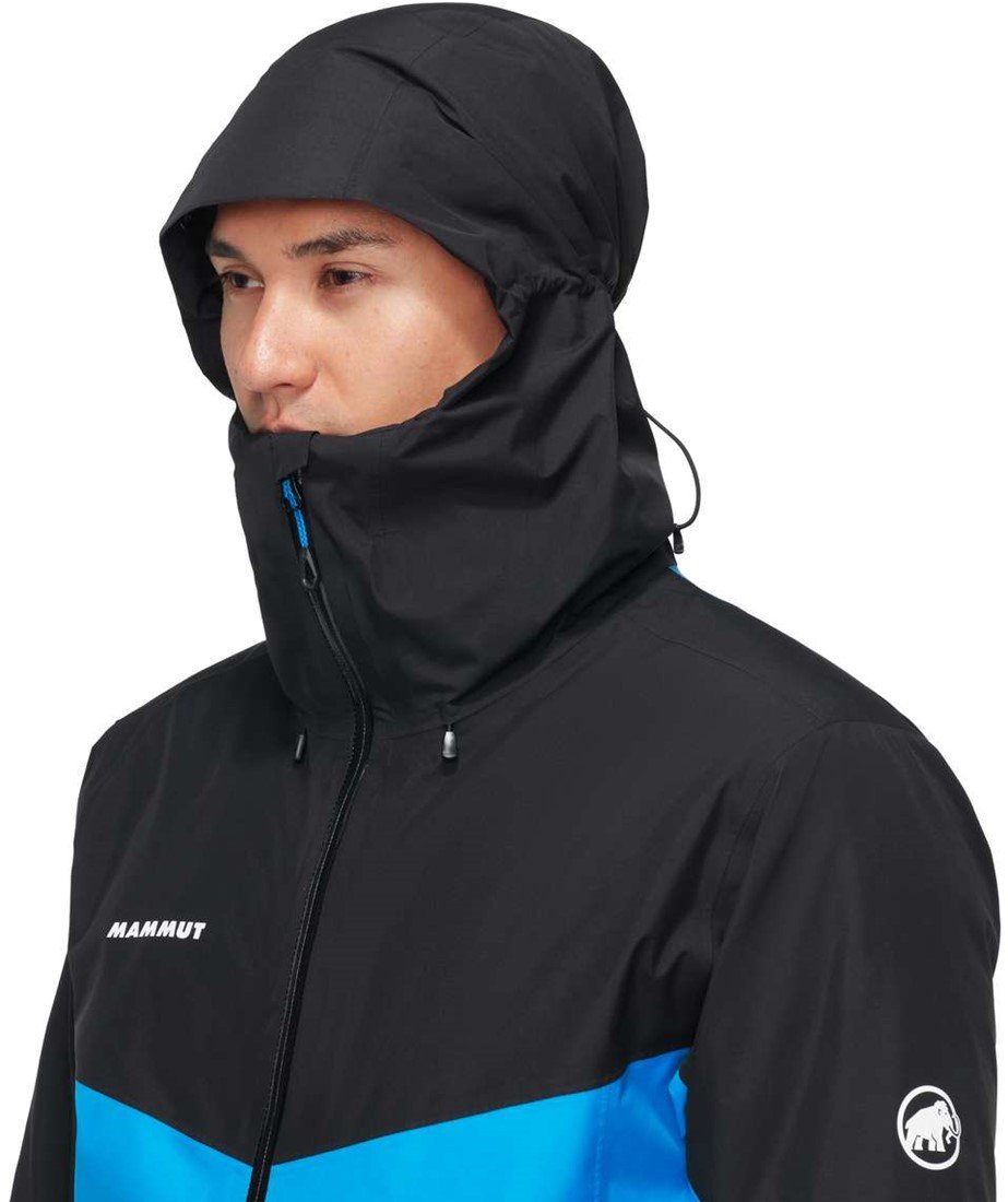 Mammut Convey 3 in 1 HS Hooded Jacket M Glacier Blue Black L Your specialist in outdoor wintersports fieldhockey and more
