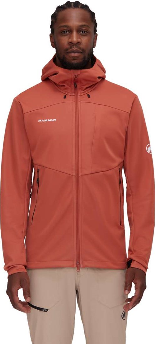 Mammut Ultimate VII SO Hooded Jacket M - Brick - S Your