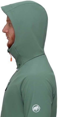 Mammut Ultimate Comfort SO Hooded Jacket M Dark Jade XXL Your specialist in outdoor wintersports fieldhockey and more
