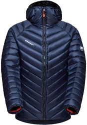 Mammut Broad Peak IN Hooded Jacket - Marine/Black - Men's Down Jacket