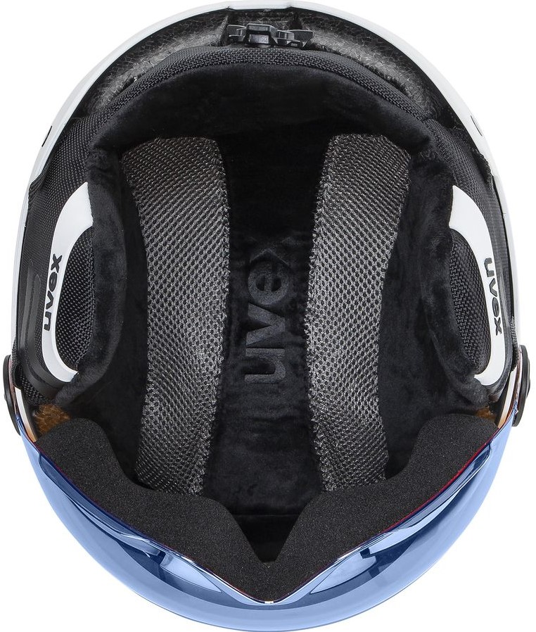 Uvex Rocket Jr. Visor - White/Black Mat - 51-55 cm Your specialist