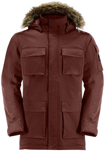 Jack Wolfskin Glacier Canyon Parka - Intense Rust - XXL