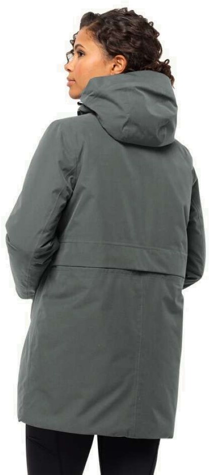 Jack Wolfskin Salier Coat Your more and fieldhockey W - Green Slate in L outdoor, specialist - wintersports