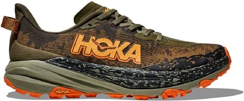 Hoka M Speedgoat 6 - Antique Olive/Squash - 42 (US 8.5)