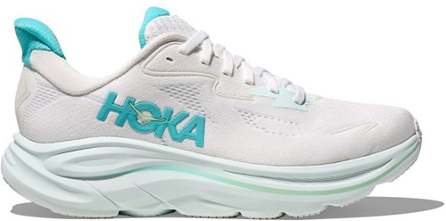 Hoka W Clifton 10 - White/Cielo Blue - 40 (US 8.5)