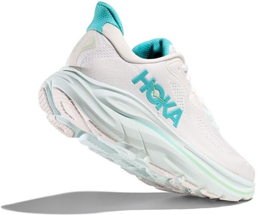 Hoka W Clifton 10 - White/Cielo Blue