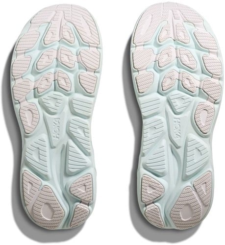 Hoka W Clifton 10 - White/Cielo Blue