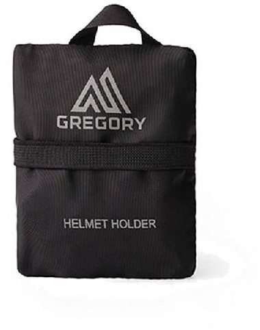 Gregory Packable Helmet Holder - Obsidian Black