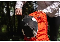 Gregory Packable Helmet Holder - Obsidian Black