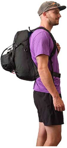 Gregory Packable Helmet Holder - Obsidian Black