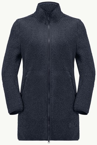 Jack Wolfskin High Curl Coat W - Night Blue - L