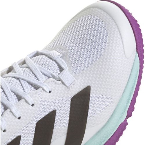 Adidas Court Team Bounce 2.0 W Flash Aqua FTWR White Lucid Lemon 39 1 3 UK 6