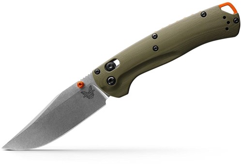 Benchmade Taggedout - OD Green G10