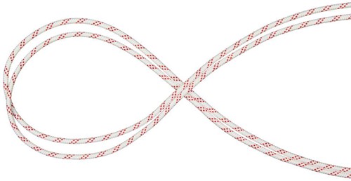 Mammut 10.0 Performance Static - White/Red - 50 m