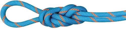 Mammut 8.7 Alpine Sender Dry Rope - Dry Standard - Ocean/Vibrant Orange - 50 m