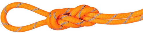 Mammut 8.7 Alpine Sender Dry Rope - Dry Standard - Vibrant Orange/Ocean - 40 m