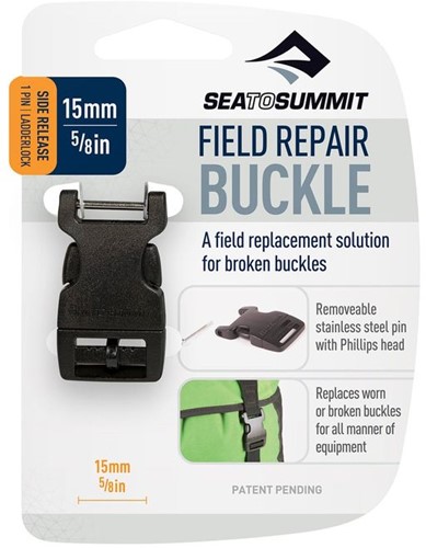 Sea To Summit Field Repair Buckle - 15mm Side Release - 1 pin