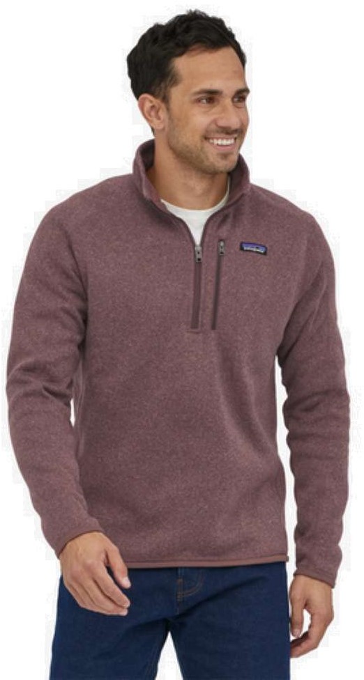 Patagonia M s Better Sweater 1 4 Zip Dusky Brown S Your