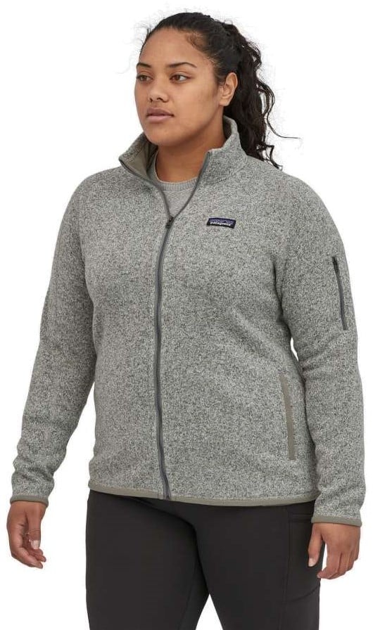 Patagonia women's better sweater birch white discount