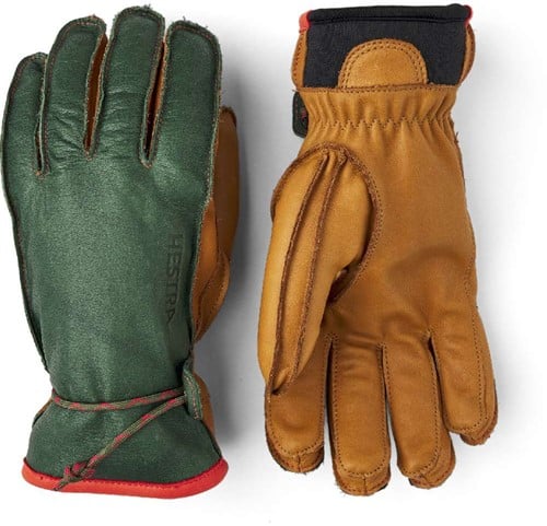 Hestra Wakayama - 5 Finger - Forest/Cork - 9