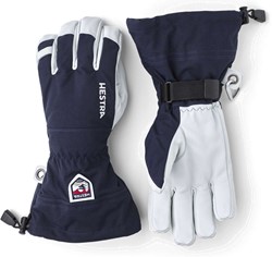 Hestra Army Leather Heli Ski - 5 Finger - Navy - Gloves