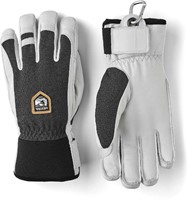 Hestra Army Leather Patrol - 5 Finger - Charcoal - 8