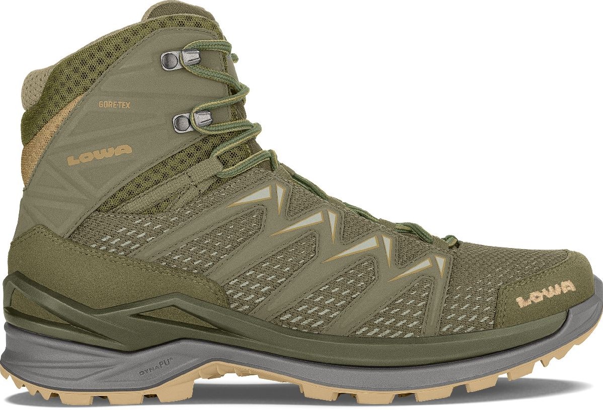Lowa Innox Pro GTX Mid Seaweed Olive 42 UK 8 Your specialist in outdoor wintersports fieldhockey and more