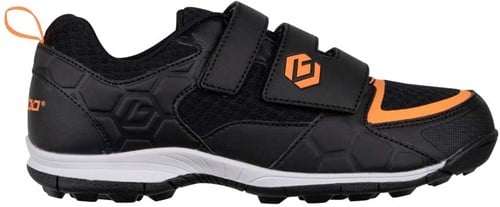 Brabo Shoe Velcro - Black/Orange - 29