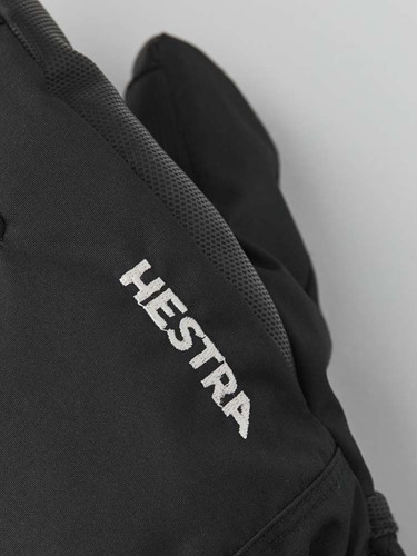 Hestra Gauntlet CZone Jr. - 5 Finger - Black/Graphite