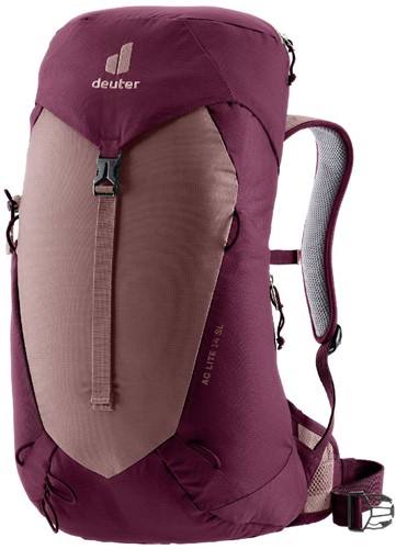 Deuter AC Lite 14 SL - Ash Rose/Cassis