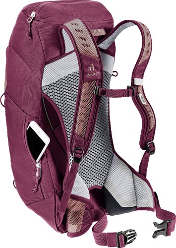 Deuter AC Lite 14 SL - Ash Rose/Cassis