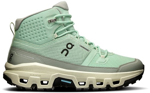 On Cloudrock Mid Waterproof W - Mineral/Aloe - 38 1/2 (US 7.5)