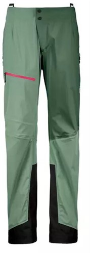 Ortovox 3L Ortler Pants W - Green Isar - S