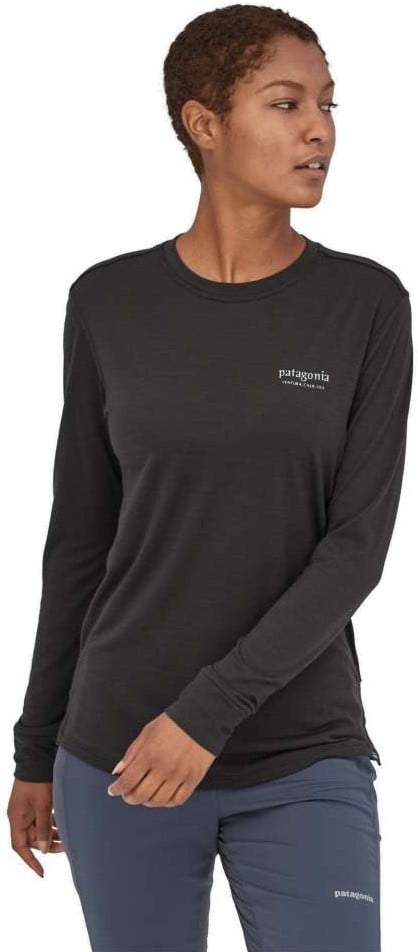 Patagonia black long sleeve hotsell t shirt