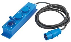 Gimeg Elektra CEE 3-way Junction Box 20m