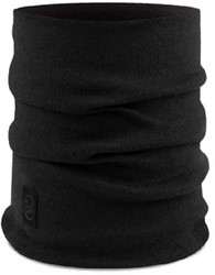 Buff Merino Heavyweight - Solid Black - Neckwarmer