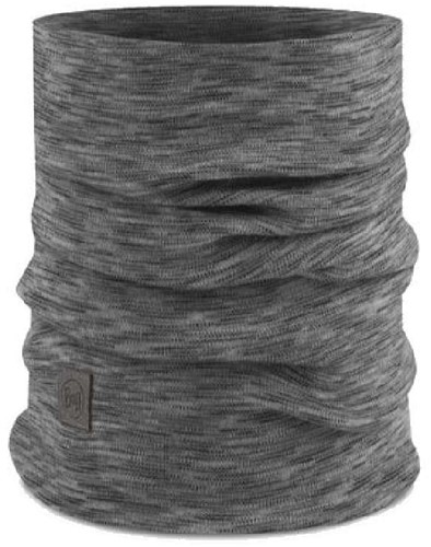 Buff Merino Heavyweight - Multistripes Fog Grey - Neckwarmer