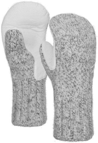 Ortovox Swisswool Classic Mitten Leather - Grey Blend - XL