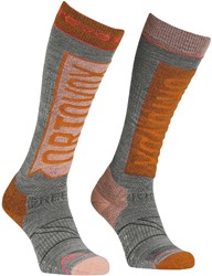 Ortovox Free Ride Long Socks - Autumn Leaves - Women's Ski Socks