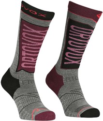 Ortovox Free Ride Long Socks - Mountain Rose - Women's Ski Socks