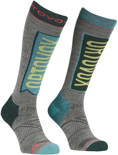 Ortovox Free Ride Long Socks W - Ice Waterfall - 35-38