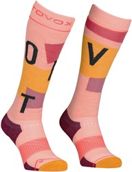 Ortovox Freeride Long Socks Cozy - Bloom - Women's Ski Socks