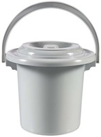 Curver Toilet Bucket with Lid - 5L