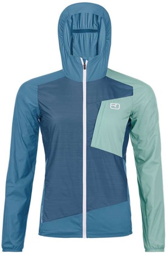 Ortovox Windbreaker Jacket W - Petrol Blue - L