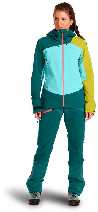 Ortovox Westalpen Softshell Jacket W - Ice Waterfall - S Your specialist in  outdoor, wintersports, fieldhockey and more