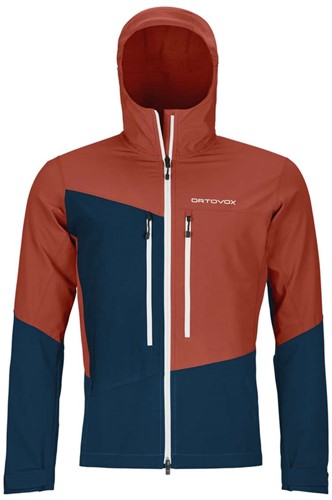 Ortovox Westalpen Softshell Jacket M - Clay Orange - XL