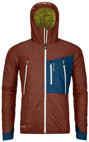 Ortovox Swisswool Piz Boe Jacket M - Clay Orange - XXL