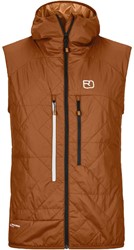 Ortovox Swisswool Piz Boe Vest - Bristle Brown - Men's Insulated Vest